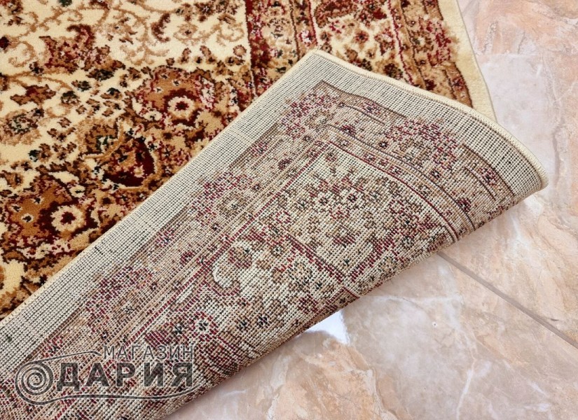 Тъкан персийски килим Blue stones 2538 cream